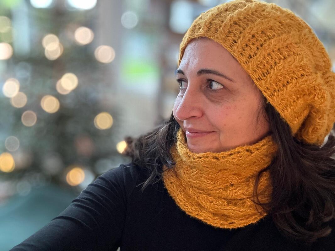 Häkelanleitung für ein Mützen-Loop Set "Trenzas" - Bild 2