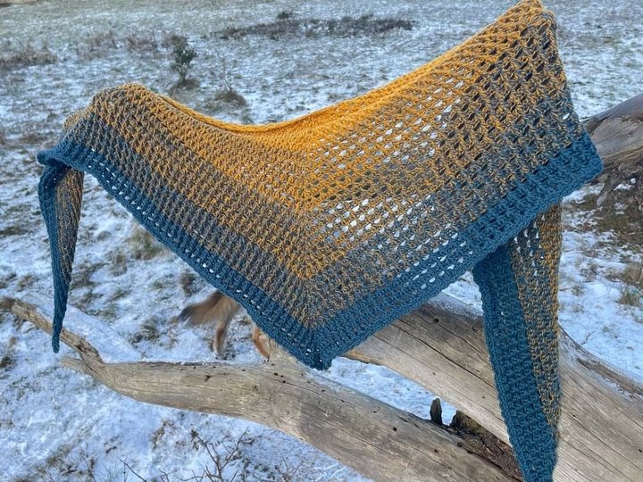 Naomi Dreieckstücher 2 in 1 Häkelanleitungen