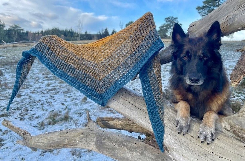 Naomi Dreieckstücher 2 in 1 Häkelanleitungen