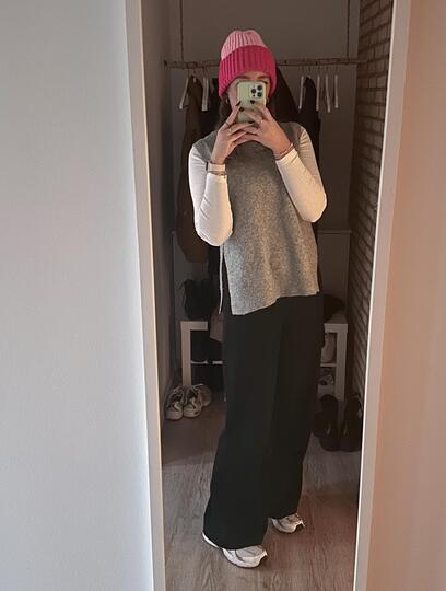 crochet pattern colourful two-coloured beanie hat | German & English