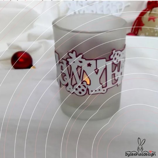 Happy New Year Band Plotterdatei SVG DXF