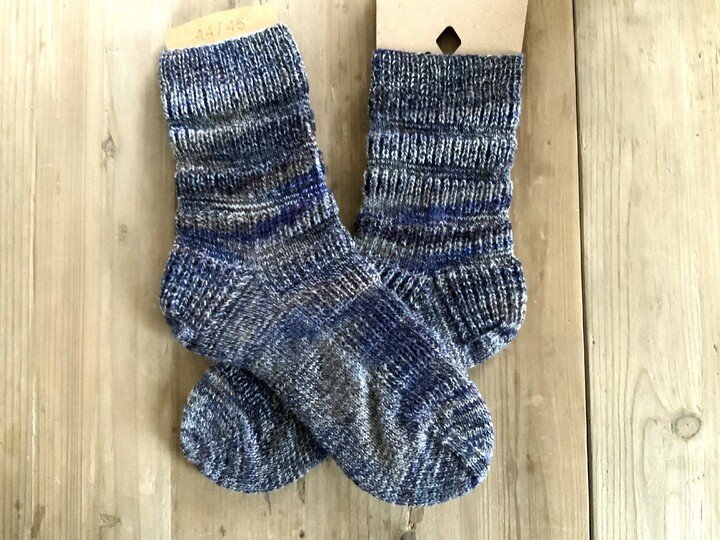 Charlen, Socken im Halbpatent, mit klassischer Ferse