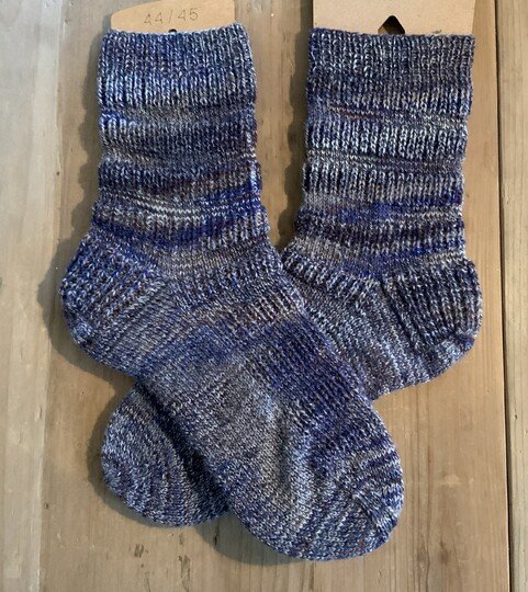 Charlen, Socken im Halbpatent, mit klassischer Ferse