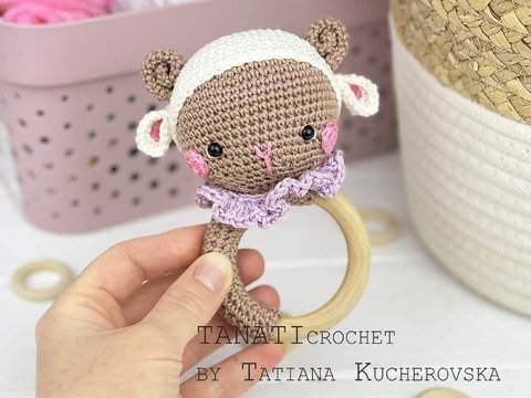 Crochet pattern ram rattle