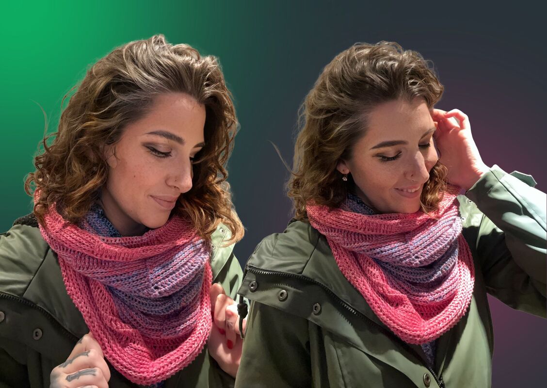 Häkelanleitung Loop "HAPPINESS" - Bild 4