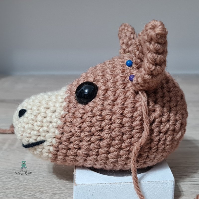 Harrold the Horse Crochet Amigurumi Pattern (English) - Häkeln