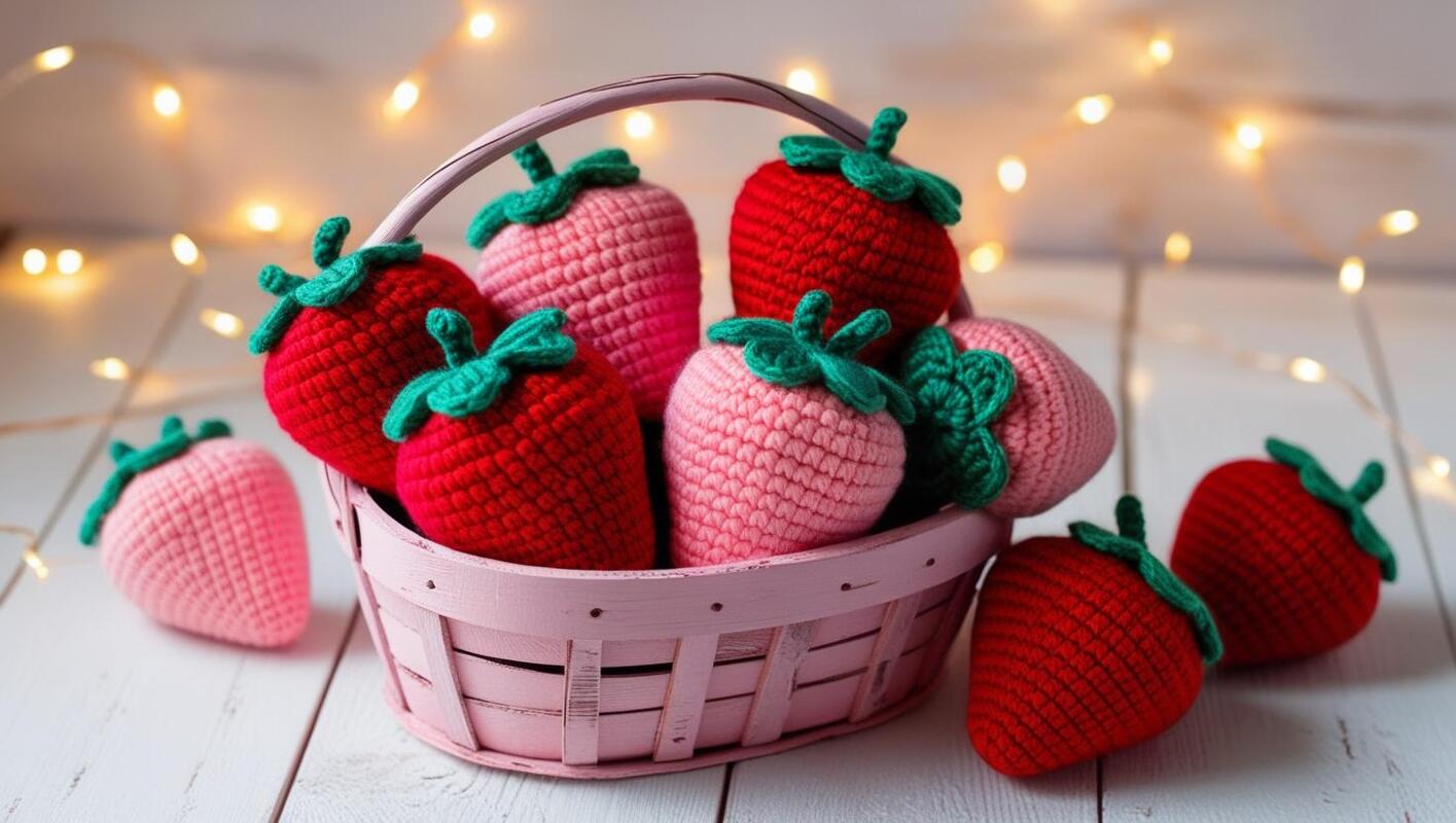 Häkelanleitung Amigurumi "ERDBEEREN" - Bild 2