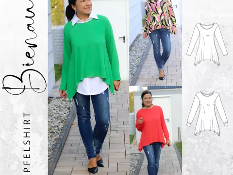 Ebook Zipfelshirt BIENAU Gr. 32-56