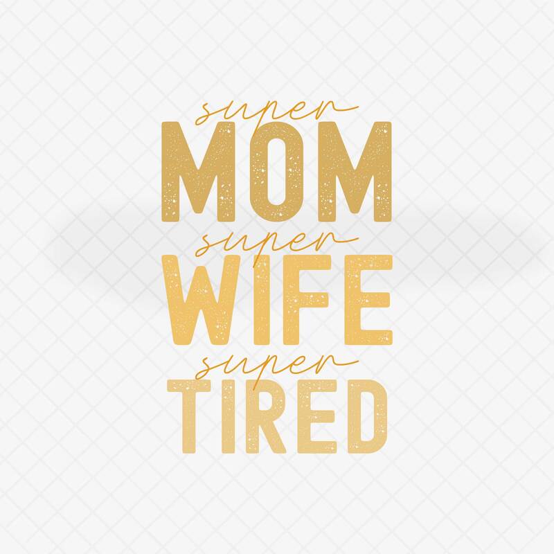 Plotterdatei EPS, PNG, DXF und SVG "SUPER MOM"