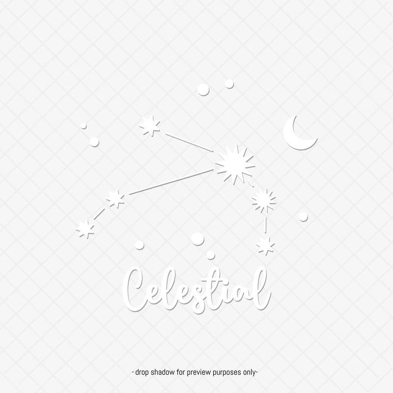 Plotterdatei EPS, PNG, DXF und SVG "CELESTIAL"