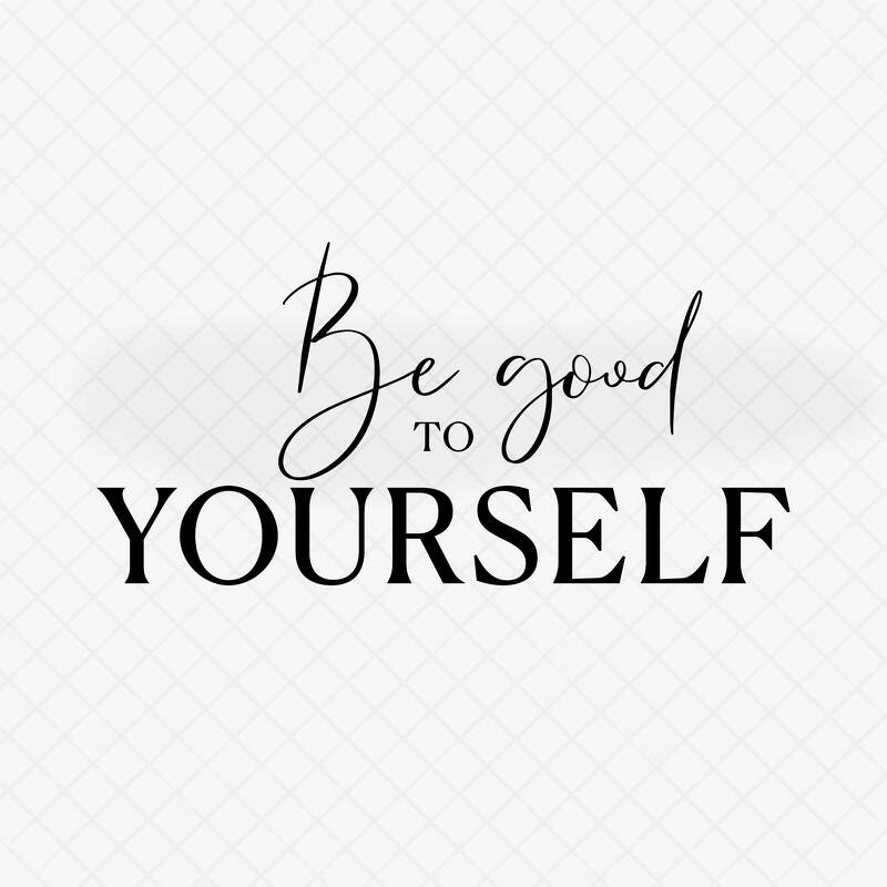 Plotterdatei EPS, PNG, DXF und SVG "BE YOURSELF"