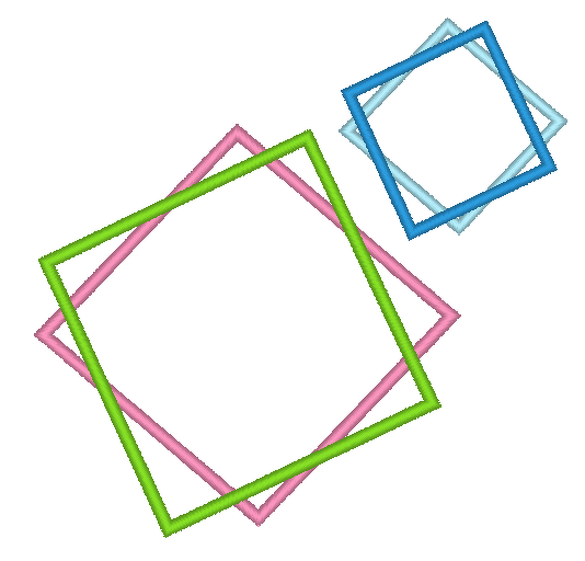 Stickdatei - Rechteck Buttons Rahmen mit doppeltem Rand in 14 Größen - Bild 4