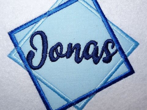 Stickdatei - Rechteck Buttons Rahmen mit doppeltem Rand in 14 Größen