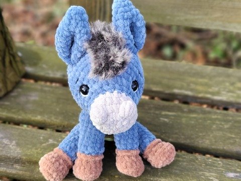 Häkelanleitung Esel "Carlotta" | Sprache: Deutsch