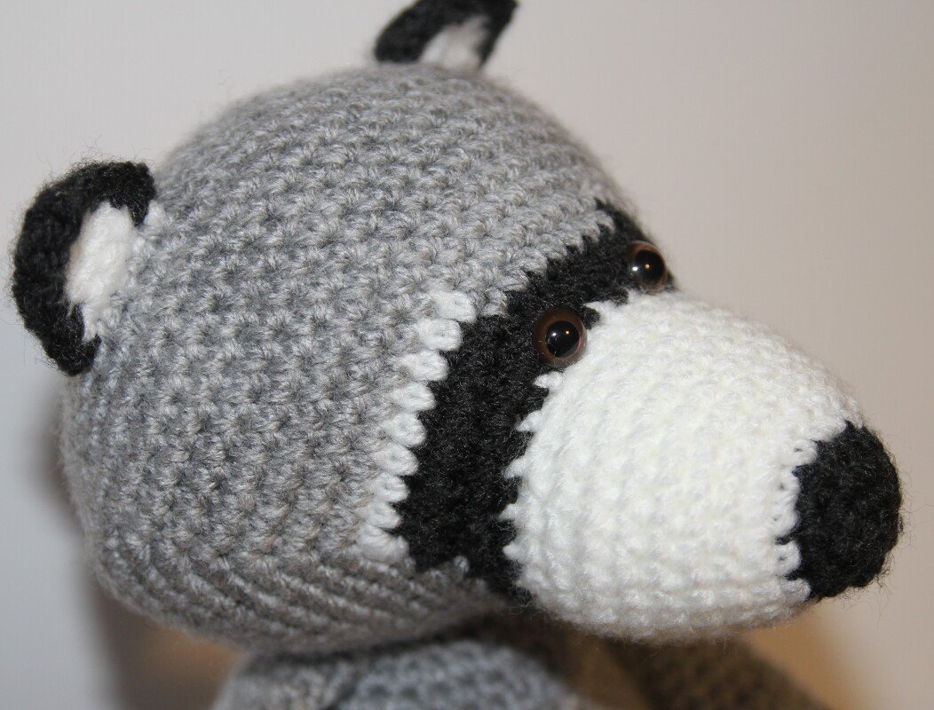 Häkelanleitung Waschbär Willy - Bild 4