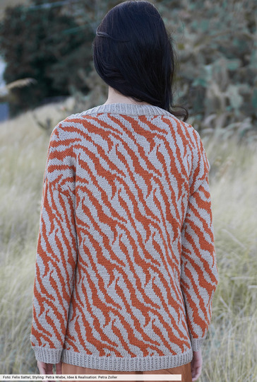 Pulli im Animalprint-Muster