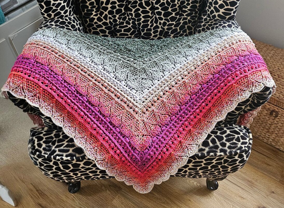 Crochet Pattern Triangular Scarf "Elysia" - Image 19