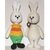 Häkelanleitung der bunte Hase