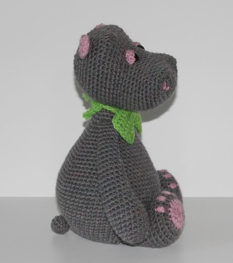 Häkelanleitung Nilpferd Nils