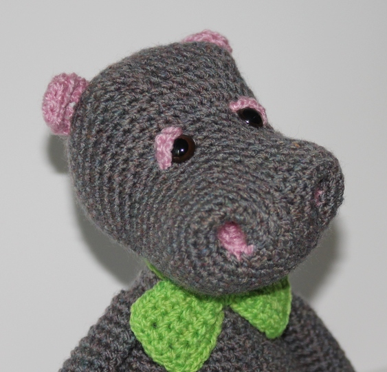 Häkelanleitung Nilpferd Nils