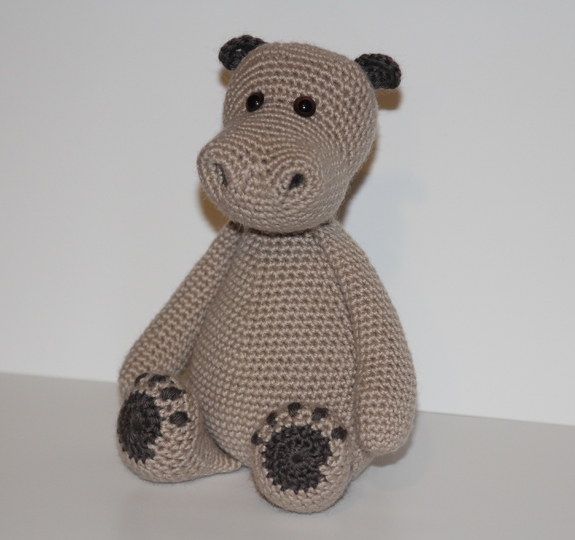 Häkelanleitung Nilpferd Nils