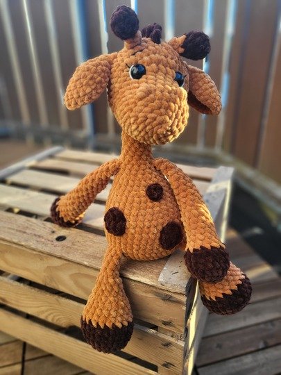 Crochet pattern giraffe without sewing