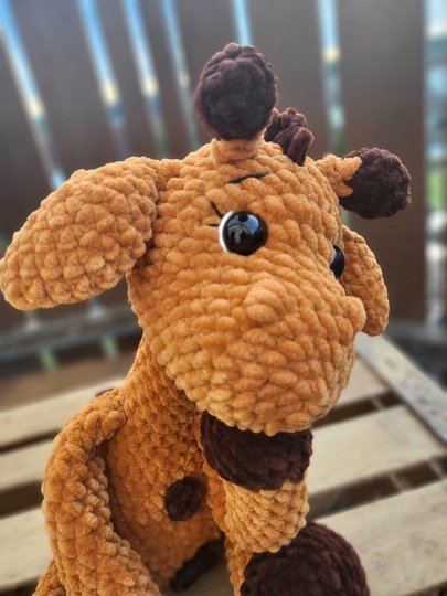Crochet pattern giraffe without sewing