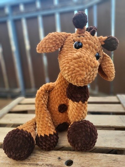 Crochet pattern giraffe without sewing