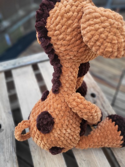 Häkelanleitung Giraffe ohne Nähen