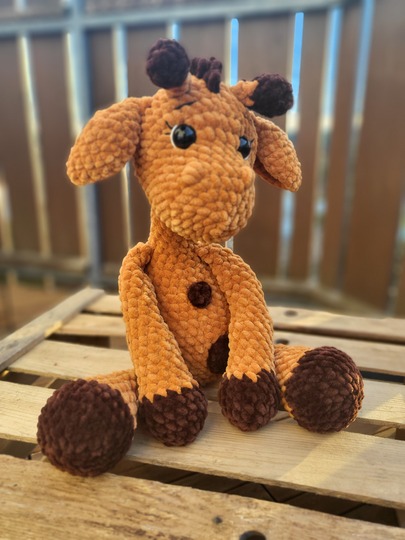 Häkelanleitung Giraffe ohne Nähen