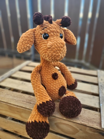 Häkelanleitung Giraffe ohne Nähen