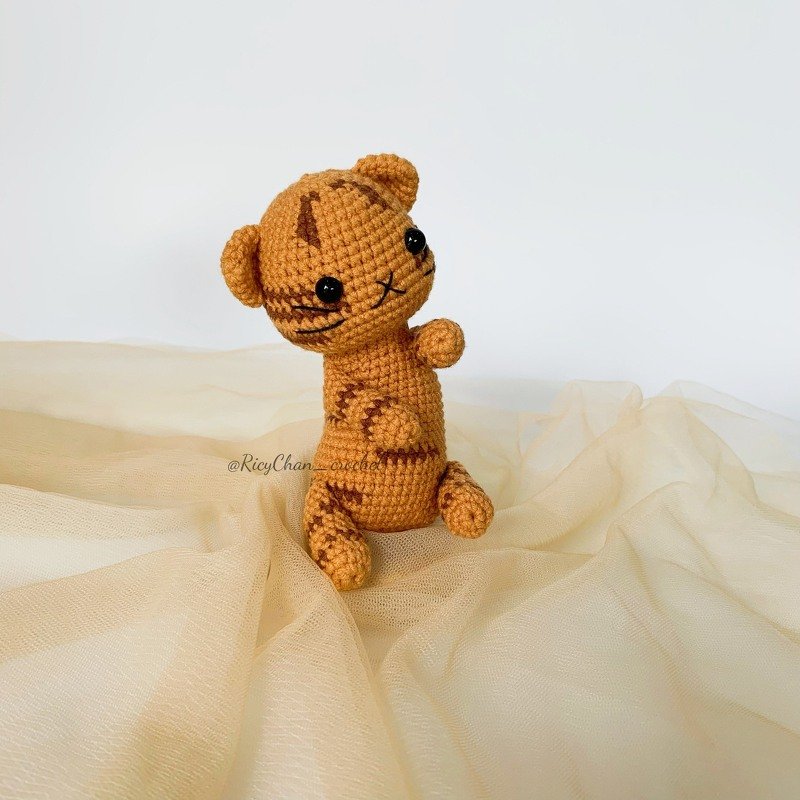 Tabby Cat Crochet Pattern - Cat Amigurumi - PDF Pattern in English only - Image 3