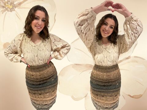 Häkelanleitung Rock "COFFEE"