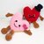 Verliebtes Herzpaar - Herz Amigurumi für Valentinstag - Häkelanleitung