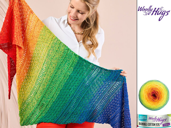 QUER GEHÄKELTES TUCH MIXERY