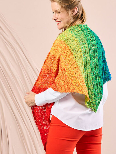 QUER GEHÄKELTES TUCH MIXERY