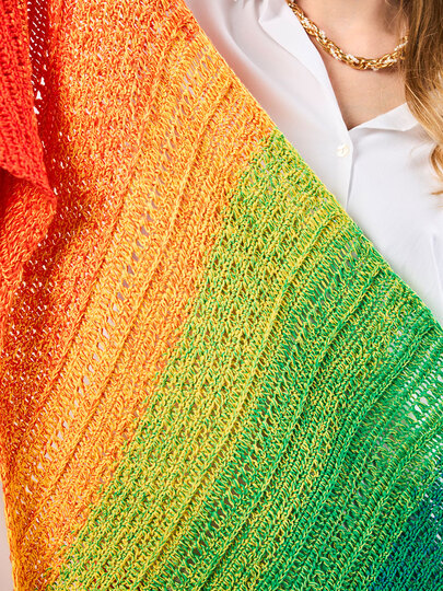 QUER GEHÄKELTES TUCH MIXERY