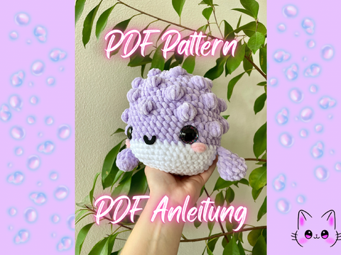 No-Sew chubby pufferfish