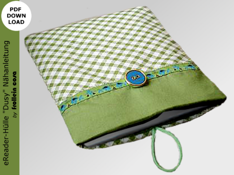 Nähanleitung eReader-Hülle "Dusy"