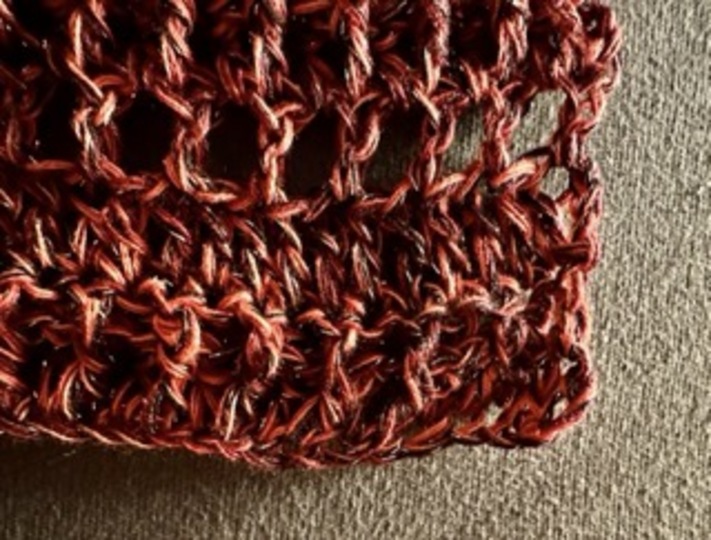 Häkelanleitung für den Schal „Zäunchen“