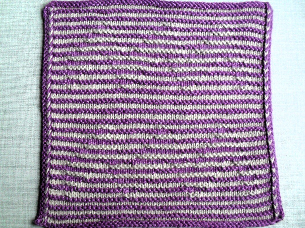 Tierkreiszeichen Wassermann in Schattenstricktechnik - Bild 3