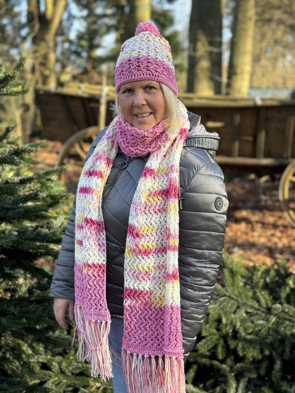 Häkelanleitung Dreieckstücher/Loop/Mütze/Schal