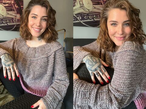 Häkelanleitung Kuschelpulli "BERGLUFT"