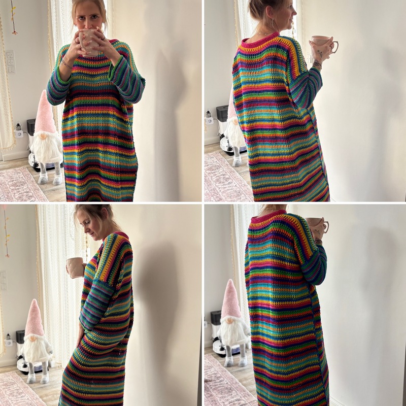 Häkelanleitung Sleeve-Blanket "Kunterbunt" - Bild 2