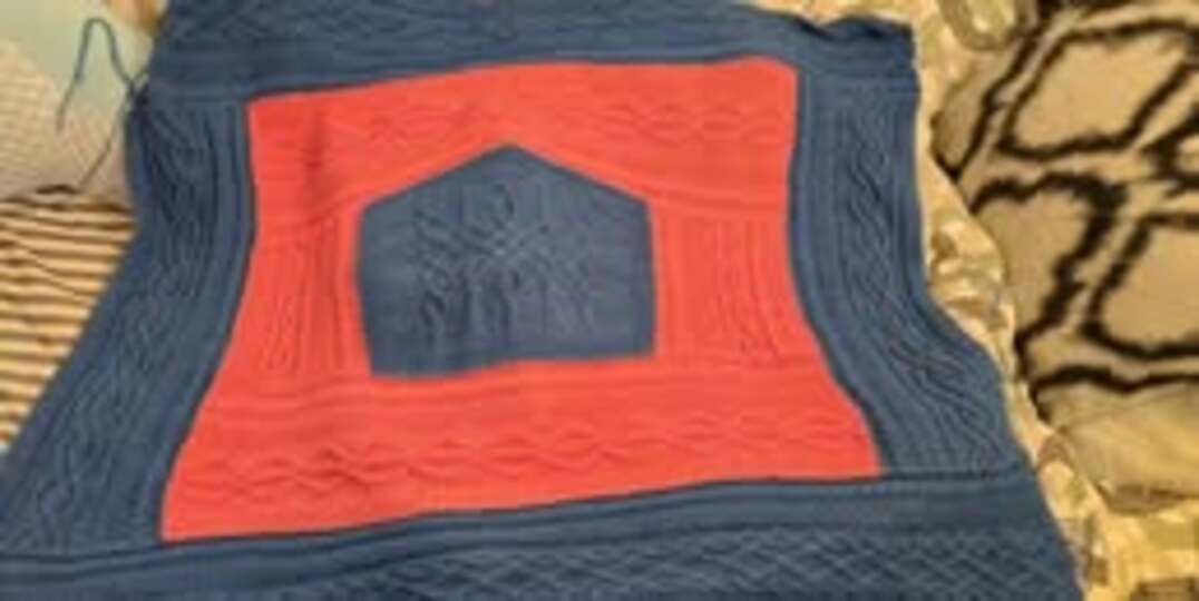 9 1/2-Monats-KAL Decke "Celtic-Love"