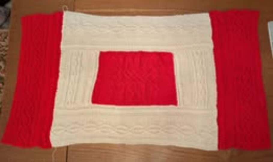 9 1/2-Monats-KAL Decke "Celtic-Love"