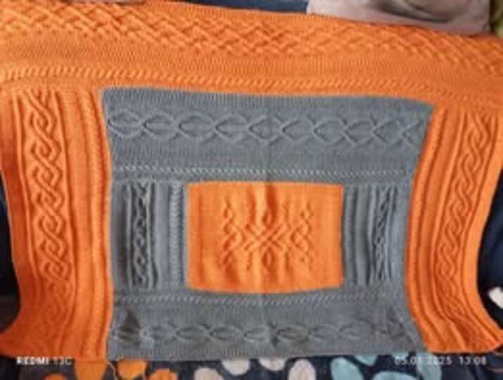 9 1/2-Monats-KAL Decke "Celtic-Love"