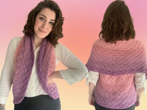 Häkelanleitung Seelenwärmer "SQUAREDANCE"