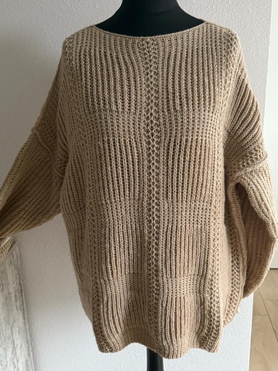 Strickanleitung für den Pullover 