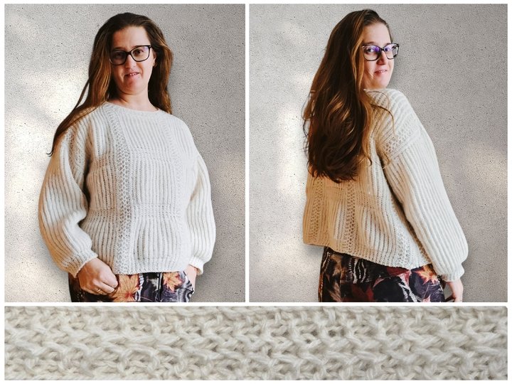 Strickanleitung für den Pullover 